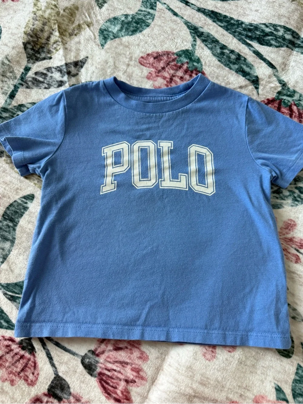 Ralph Lauren Blue POLO Graphic Tee